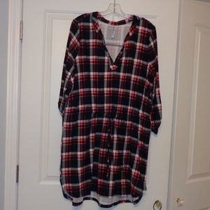 Plaid Tunic/Skirt dress